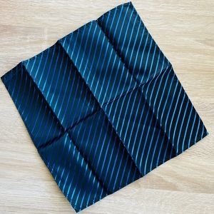 ✨5/$5 | Men’s Blue and Black Striped Pocket Square✨